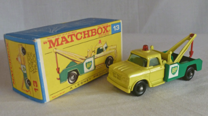 Picture of Matchbox Toys MB13d Dodge Wreck Truck F Box with Red Hook