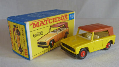 Picture of Matchbox Toys MB18e Field Car with BLACK Base