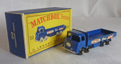 Picture of Matchbox Toys MB20b ERF Transport Truck with BPW D Box