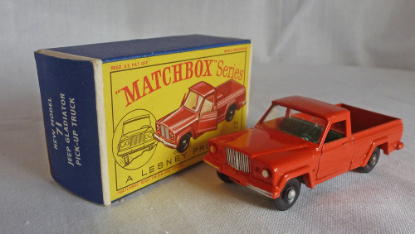 Picture of Matchbox Toys MB71b Jeep Gladiator Green Interior D Box