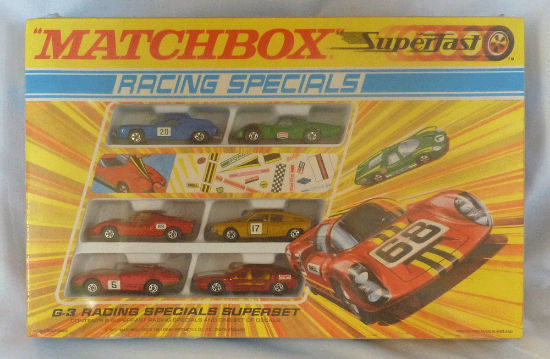Picture of Matchbox Superfast G-3 Racing Specials Gift Set