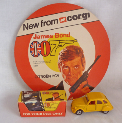 Picture of Corgi Toys James Bond 007 Citroen 2CV Shop Display