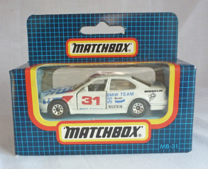 Picture of Matchbox Dark Blue Box MB31 BMW Series 5 White