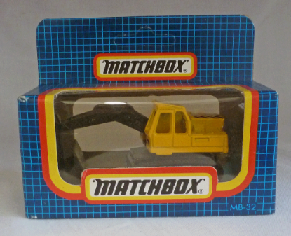 Picture of Matchbox Dark Blue Box MB32 Excavator