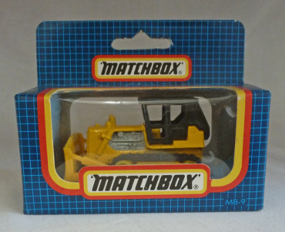 Picture of Matchbox Dark Blue Box MB9 Caterpillar Bulldozer