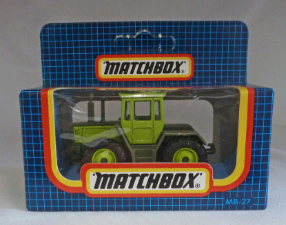 Picture of Matchbox Dark Blue Box MB27 Tractor