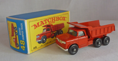 Picture of Matchbox Toys MB48c Dodge Dump Truck E Box [B]