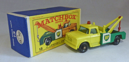 Picture of Matchbox Toys MB13d Dodge Wreck Truck E2 Box 