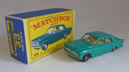 Picture of Matchbox Toys MB33b Ford Zephyr BPW E3 Box