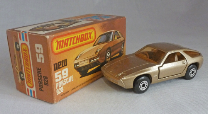 Picture of Matchbox Superfast MB59f Porsche 928 Light Tan with Amber Windows