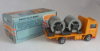 Picture of Matchbox Superfast MB26f Volvo Cable Truck Orange with RED Base & Maltese Wheels