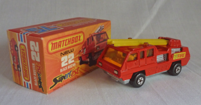 Picture of Matchbox Superfast MB22e Blaze Buster with Yellow Ladder MINT!