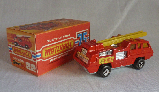 Rockertron Toys. Matchbox Superfast MB22e Blaze Buster with Yellow ...