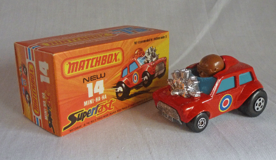 Picture of Matchbox Superfast MB14e Mini Ha Ha with "NRFC" Box MINT!