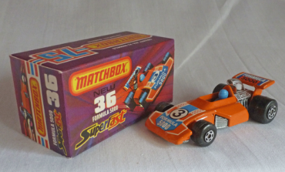 Picture of Matchbox Superfast MB36e Formula 5000 Orange MINT!