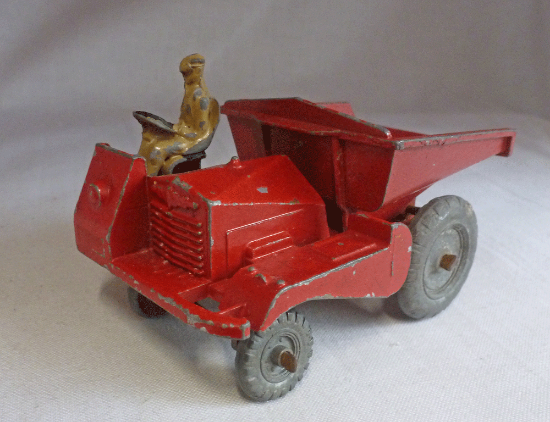 Picture of Condon Site Dumper Red with Bare Metal Wheels