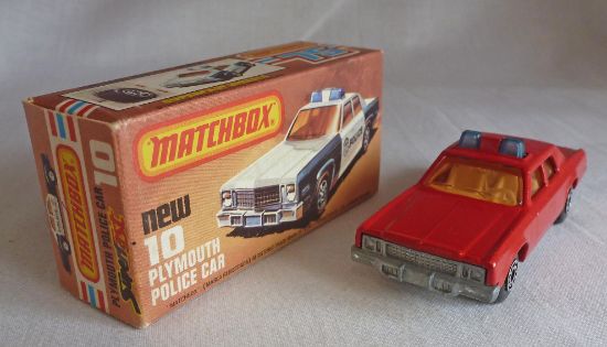 Picture of Matchbox Superfast PRE PRODUCTION Plymouth Fire Chief Car 