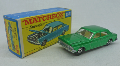 Picture of Matchbox Superfast MB53c Ford Zodiac Light Green F Box