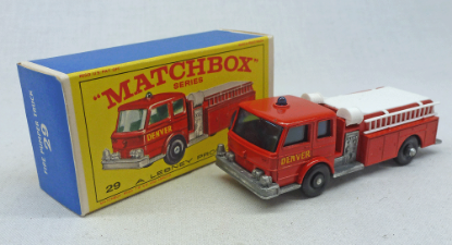 Picture of Matchbox Toys MB29c Fire Pumper E1 Box