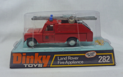 Picture of Dinky Toys 282 Land Rover Fire Appliance with Black Hoses & Pump.