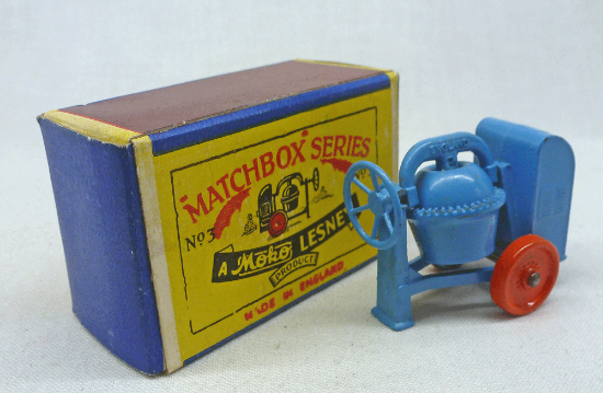 Picture of Moko Lesney Matchbox MB3a Cement Mixer with Script Box