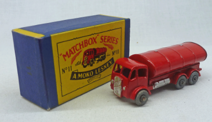 Picture of Moko Lesney Matchbox MB11b ERF Road Tanker Metal Wheels B2 Box