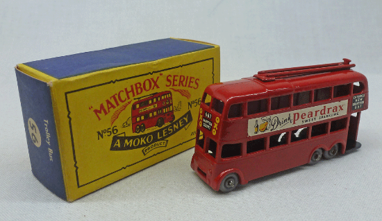 Picture of Moko Lesney Matchbox MB56a London Trolley Bus with GPW B5 Box