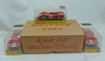 Picture of French Dinky Toys 1432 Ferrari 312 P TRADE PACK