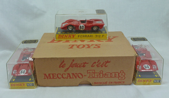 Picture of French Dinky Toys 1432 Ferrari 312 P TRADE PACK