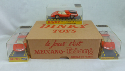 Picture of French Dinky Toys 1430 Fiat Arbarth TRADE PACK