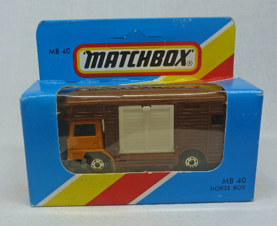 Picture of Matchbox Blue Box MB40 Horse Box