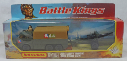 Picture of Matchbox Battle Kings K-116 Artillery Truck Set