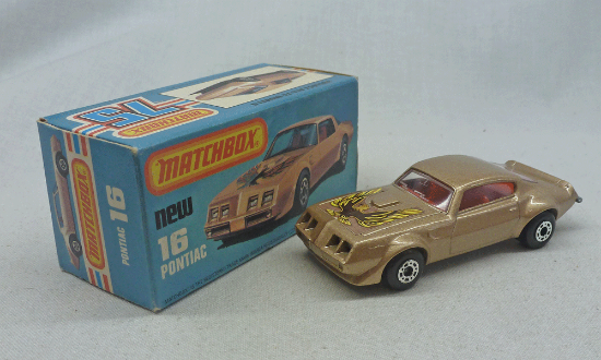 Picture of Matchbox Superfast MB16f Pontiac Firebird Metallic Tan