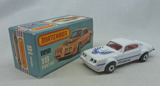 Picture of Matchbox Superfast MB16F Pontiac Firebird White