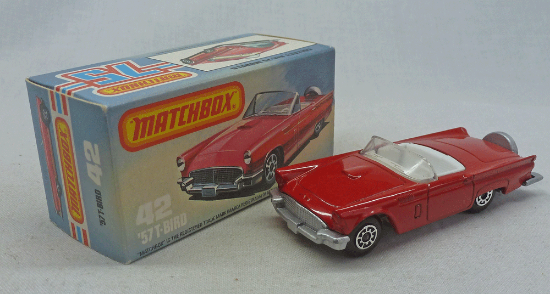 Picture of Matchbox Superfast MB42f 1957 Ford Thunderbird