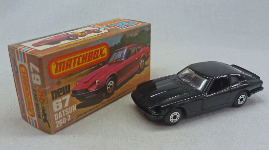 Picture of Matchbox Superfast MB67d Datsun 260-Z  BLACK