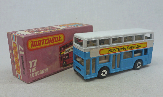Picture of Matchbox Superfast MB17g Londoner Bus "Montepna"