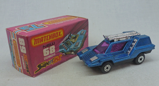Picture of Matchbox Superfast MB68d Cosmobile METALLIC BLUE