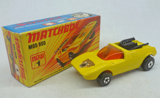 Picture of Matchbox Superfast MB1f Mod Rod with BLACK Engine