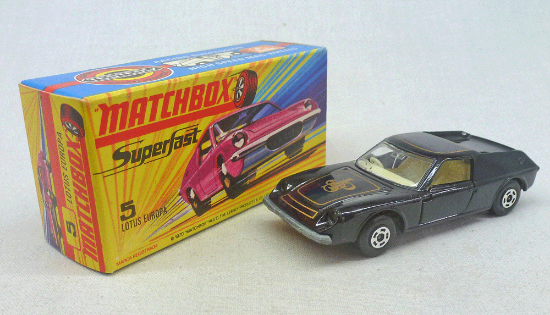 Picture of Matchbox Superfast MB5e Lotus Europa BLACK JPS