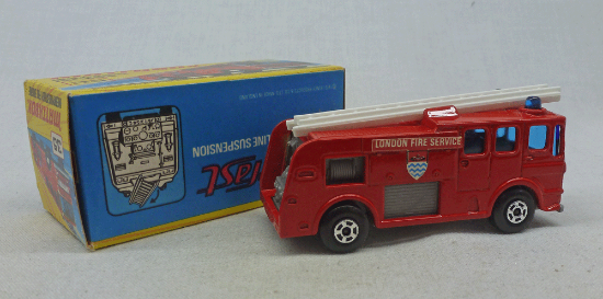 Rockertron Toys. Matchbox Superfast MB35C Merryweather Fire Engine Red ...