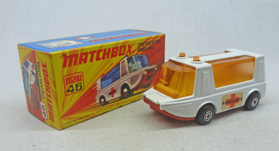 Picture of Matchbox Superfast MB46d Stretcha Fetcha Ambulance with AMBER WINDOWS