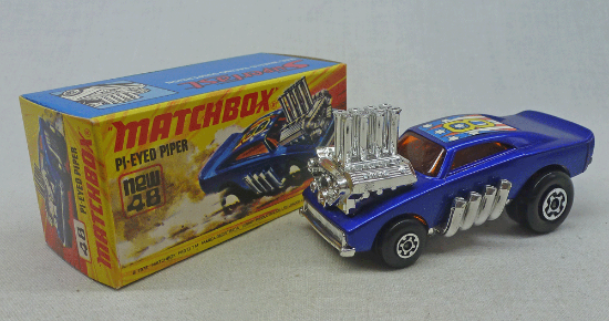 Picture of Matchbox Superfast MB48d Pi Eyed Piper with Amber Windows