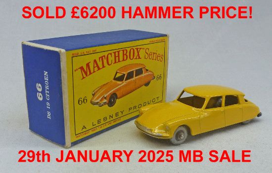 Picture of MATCHBOX MB66a CITROEN DS19 SPW WITH D TYPE BOX