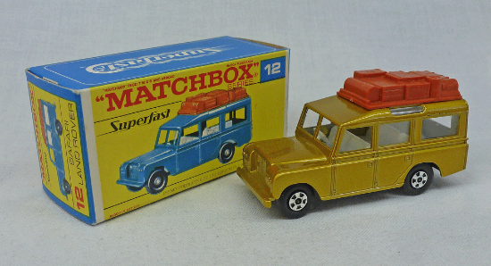Picture of Matchbox Superfast MB12c Safari Land Rover F Box
