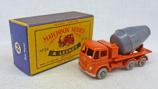 Picture of Matchbox MAY-HEM Auction MB26b Cement Lorry NOW LIVE!