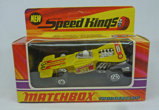Picture of Matchbox Speed Kings K-34 Thunderclap Yellow