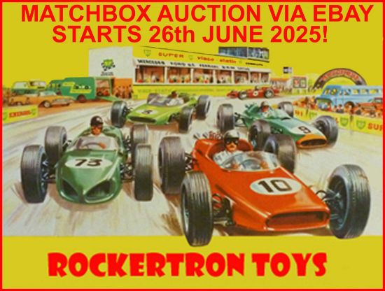 Picture of OUR NEXT MATCHBOX SALE VIA EBAY STARTS 26th JUNE 2025!