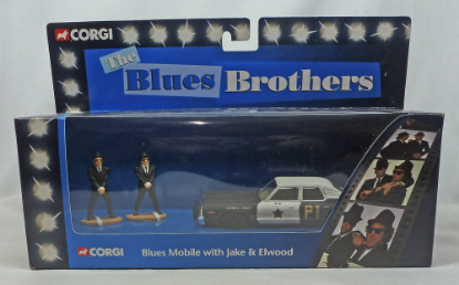 Picture of Corgi Toys CC06001 "The Blues Brothers" Dodge Monaco Sedan Police Car