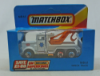 Picture of Matchbox Blue Box MB61 Peterbilt Wreck Truck with Orange Jibs & Chrome Exhausts  